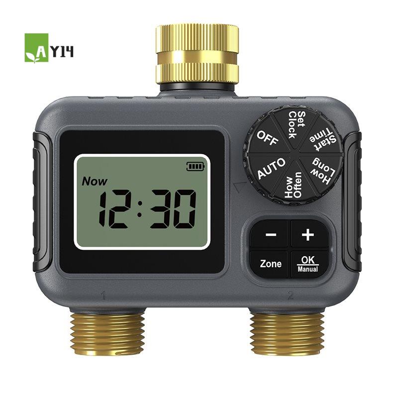 Timer Dual Outlet - AY14 - Temporizador de Riego Automático