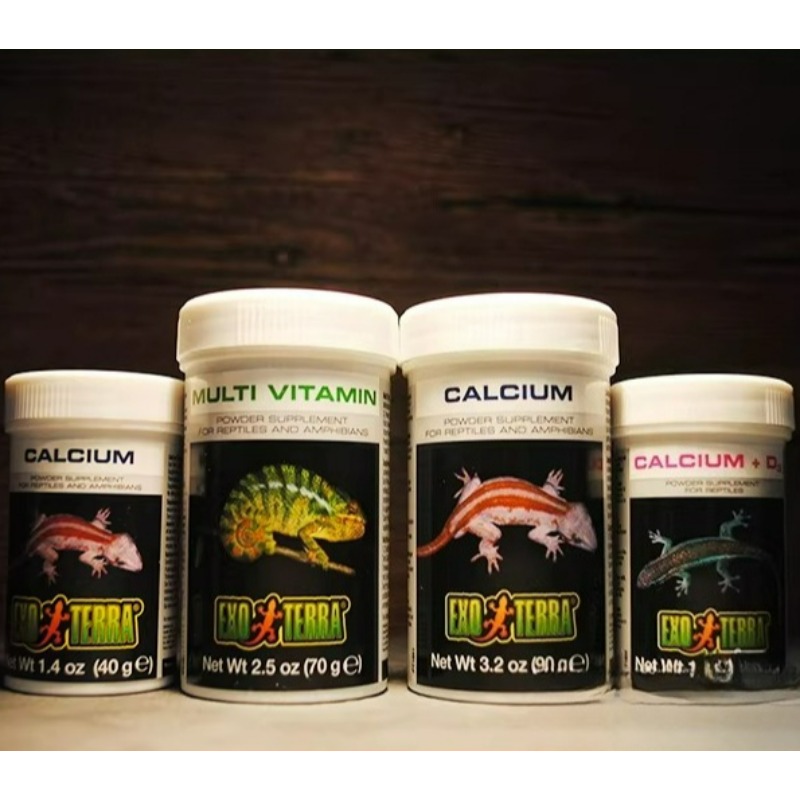 Vitamin D3 Reptile - HAGEN Polvo de Calcio para Reptiles