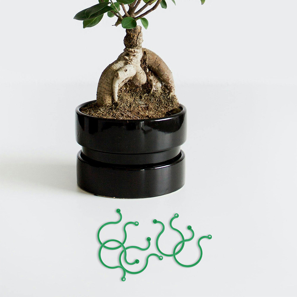 Vine Climbing Plastic - 200 Clips de Plástico para Plantas