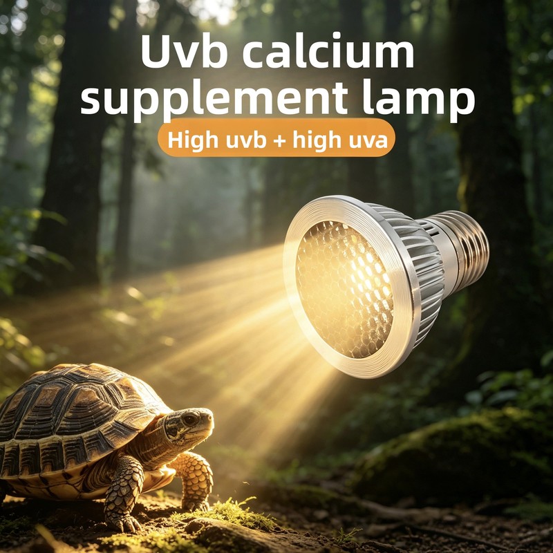 Vitamin D3 Reptile - Bombilla UVB 5.0 de Espectro Completo