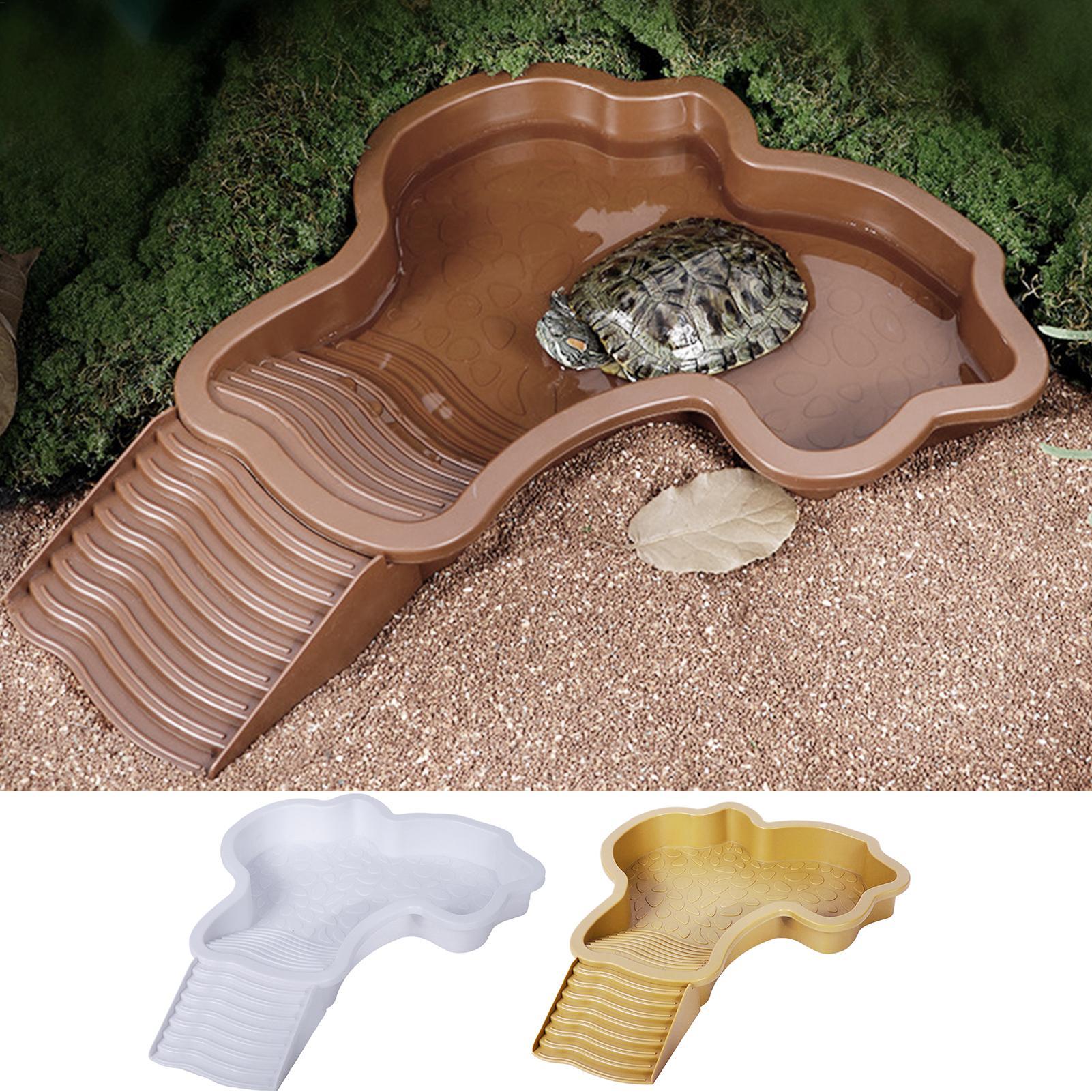 Water Dish Reptile - Piscina de baño para reptiles con