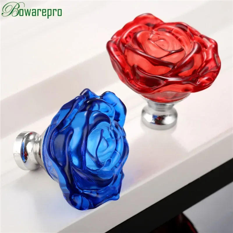 Glass Door Hinge - Bowarepro-manija de cristal rosa de 50MM,