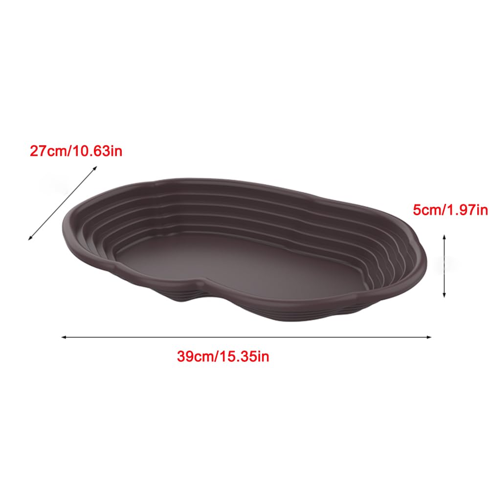Water Dish Reptile - Plato de baño para reptiles, hábitat
