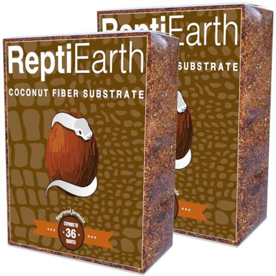 Substrate Coconut Fiber - Sustrato bioactivo para terrarios de serpientes,