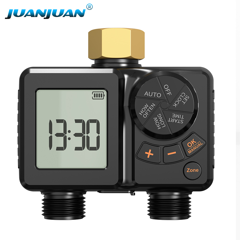 Timer Dual Outlet - Sistema de Riego Automático Inteligente con