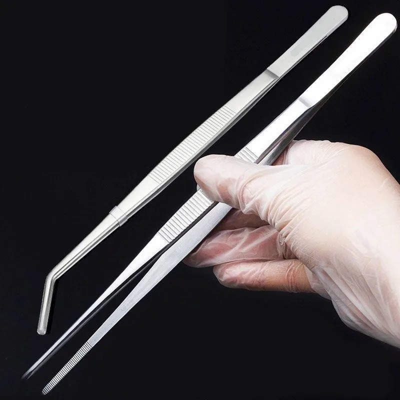 Feeding Tong Stainless - Pinzas de acero inoxidable multifuncionales, pinzas