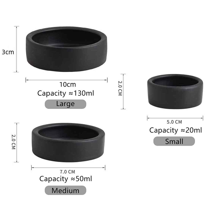 Water Dish Reptile - ¡EN OFERTA! Comedero de cerámica antiescape