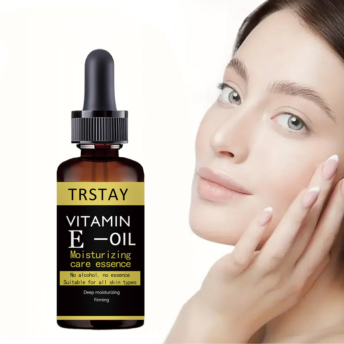 Substrate Coconut Fiber - Esencia facial de vitamina E, hidratante,