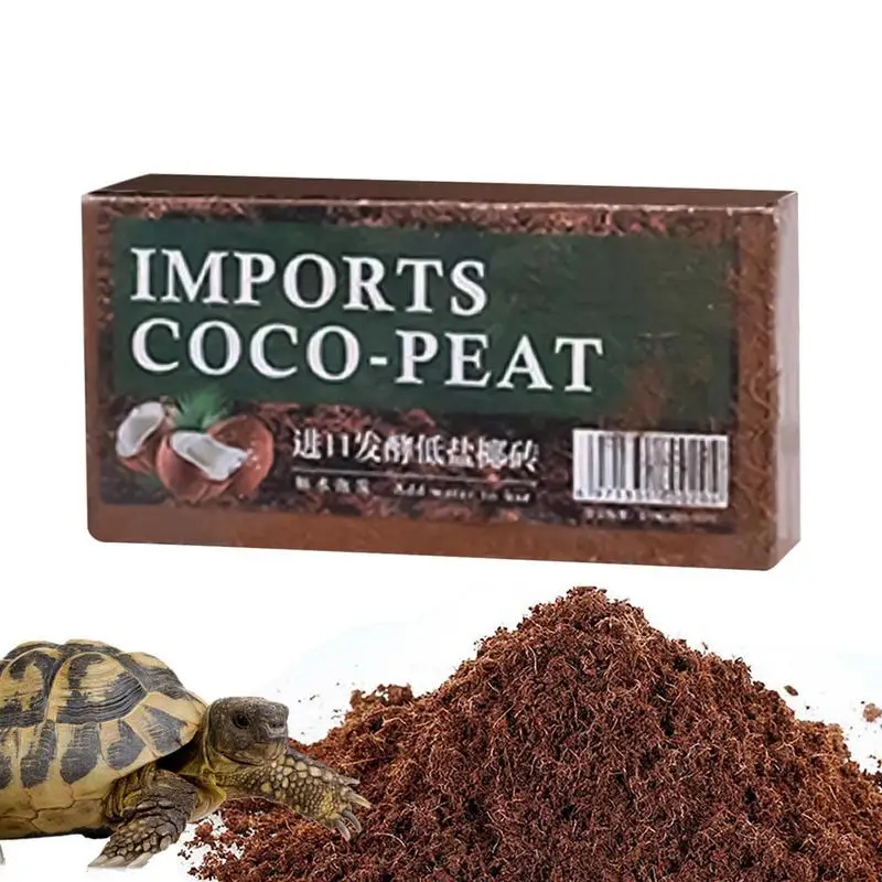 Substrate Coconut Fiber - Terreno de coco para reptiles, sustrato