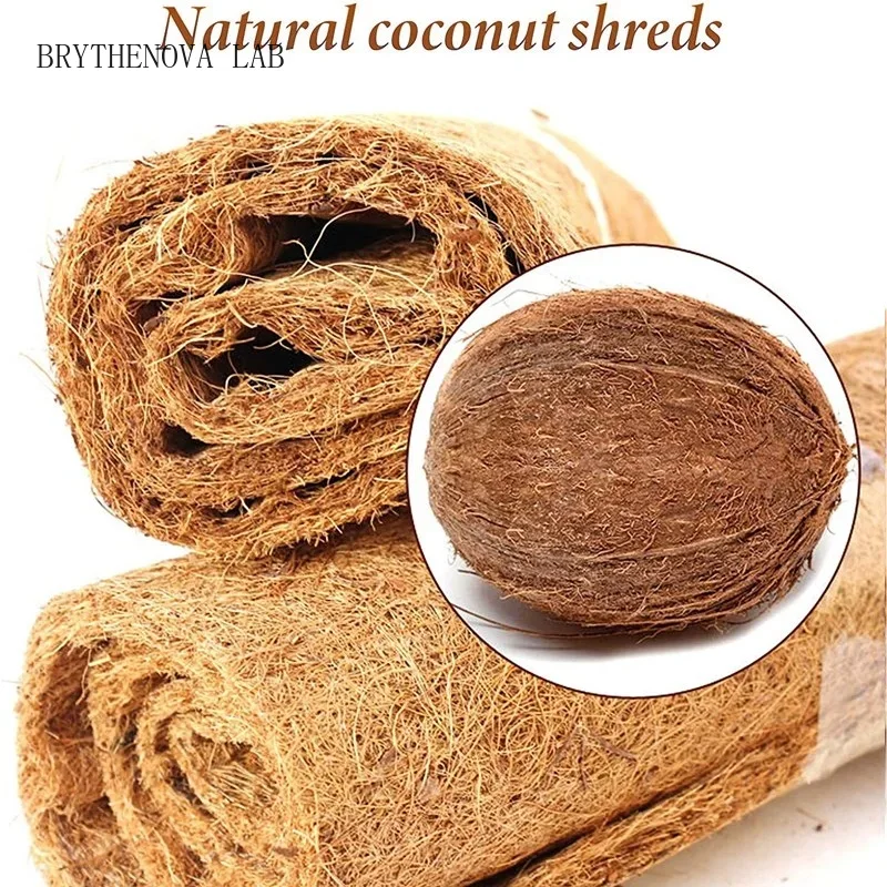 Substrate Coconut Fiber - Alfombra para Reptiles, Sustrato de Fibra