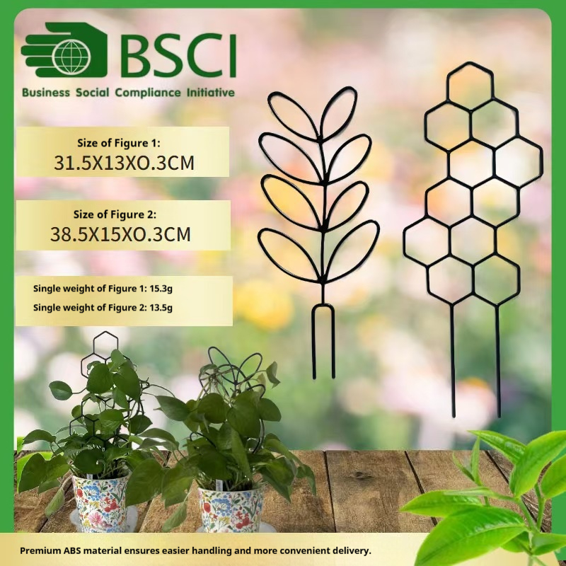 Vine Climbing Plastic - 1 unidad de soporte para plantas