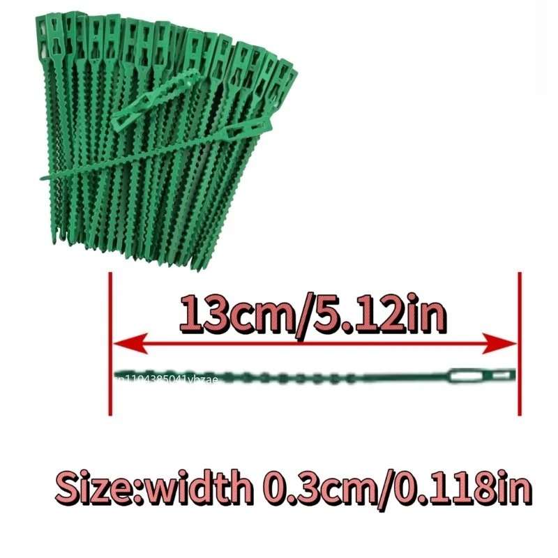 50-1000 Uds bridas de plástico - Vine Climbing Plastic reseña y precio