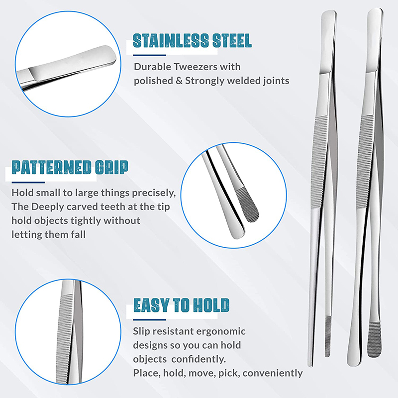 Pinzas de cocina de 12 pulgada - Feeding Tong Stainless reseña y precio