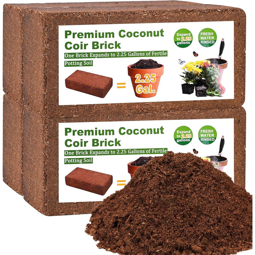 Fibra de Coco Orgánica, 4 Ladr - Substrate Coconut Fiber reseña y precio