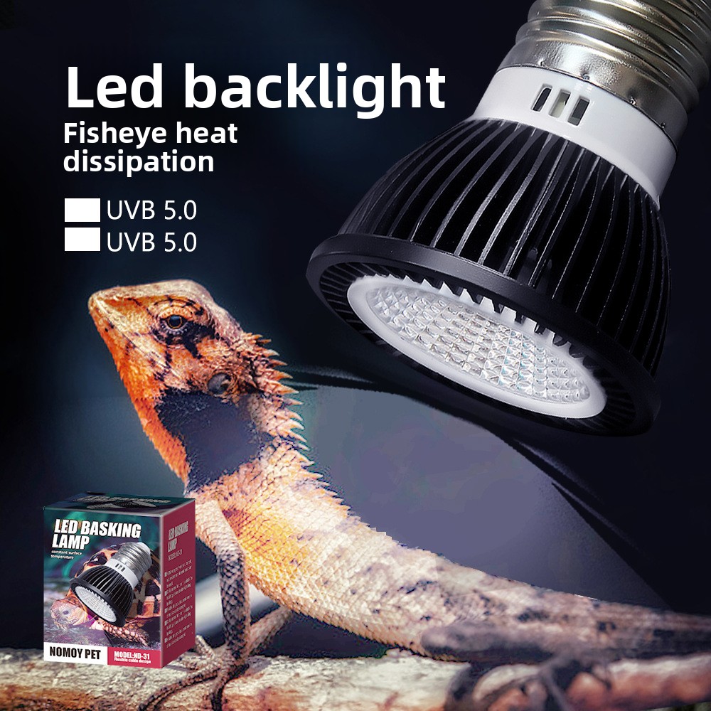 Lámpara LED UVB para reptiles  - Vitamin D3 Reptile reseña y precio