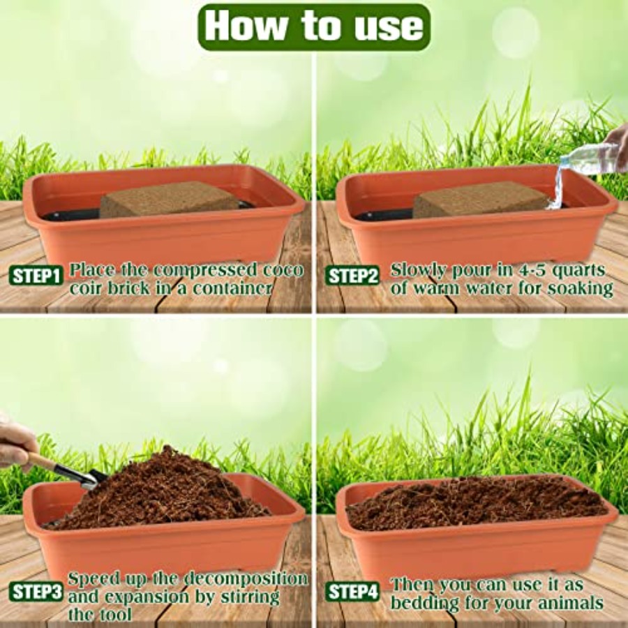 Paquete de 2 Sustratos de Fibr - Substrate Coconut Fiber reseña y precio