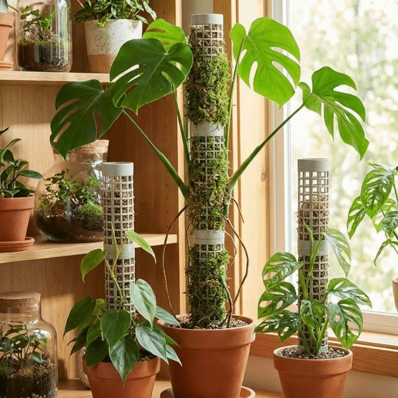 2026-9PCS Columna de musgo de  - Vine Climbing Plastic reseña y precio