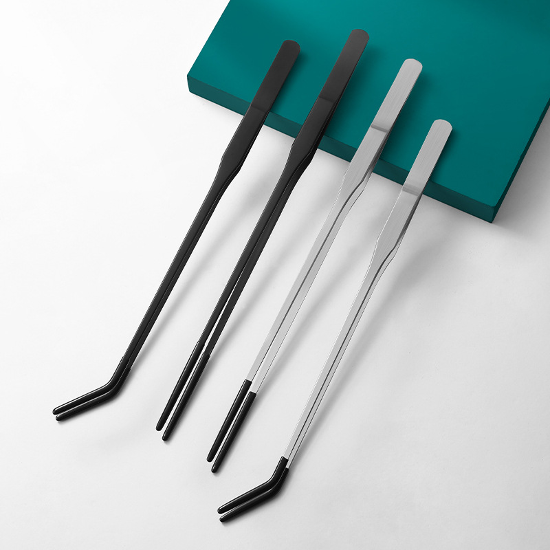 Pinzas largas de acero inoxida - Feeding Tong Stainless reseña y precio