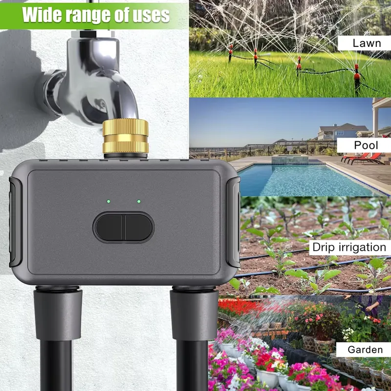Temporizador de Riego Intelige - Timer Dual Outlet reseña y precio