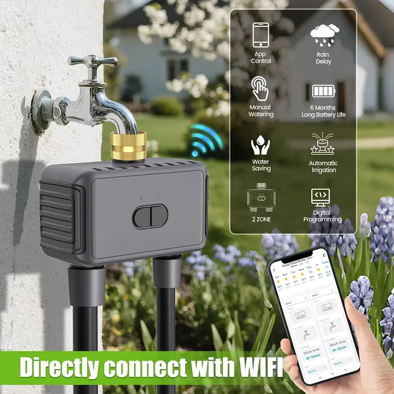 Temporizador de Riego Intelige - Timer Dual Outlet reseña y precio