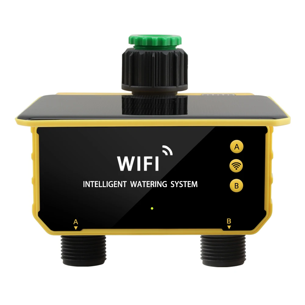 Temporizador solar WiFi, válvu - Timer Dual Outlet reseña y precio