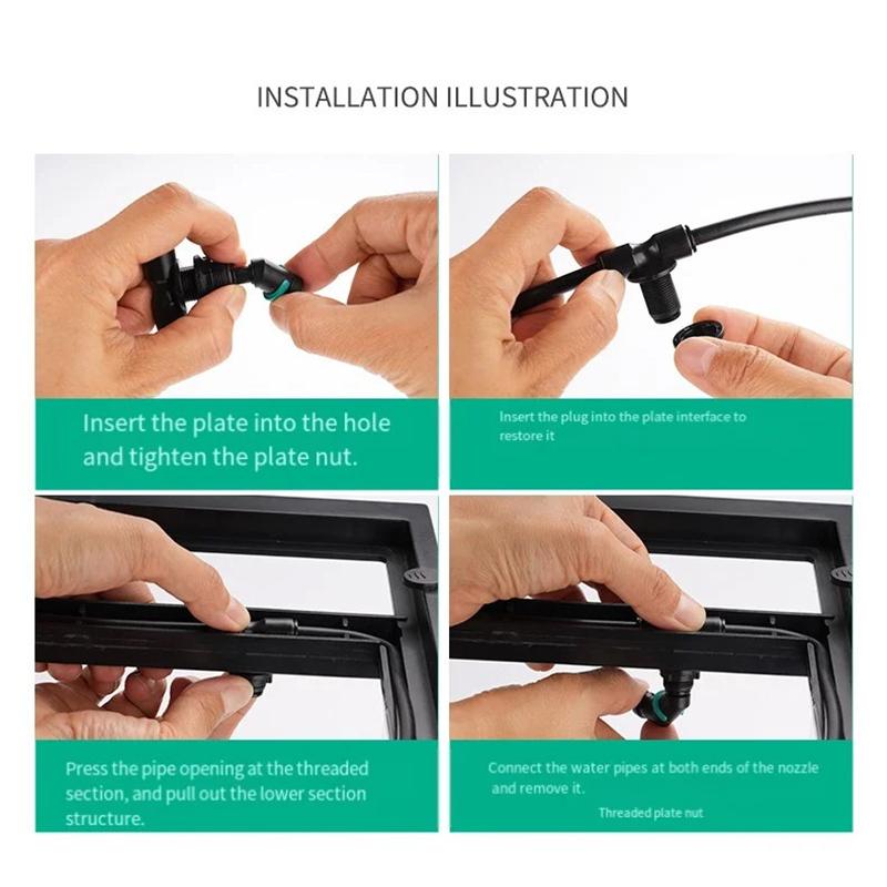 360 °   Sistema de Rociado Aju - Misting Nozzle Reptile reseña y precio
